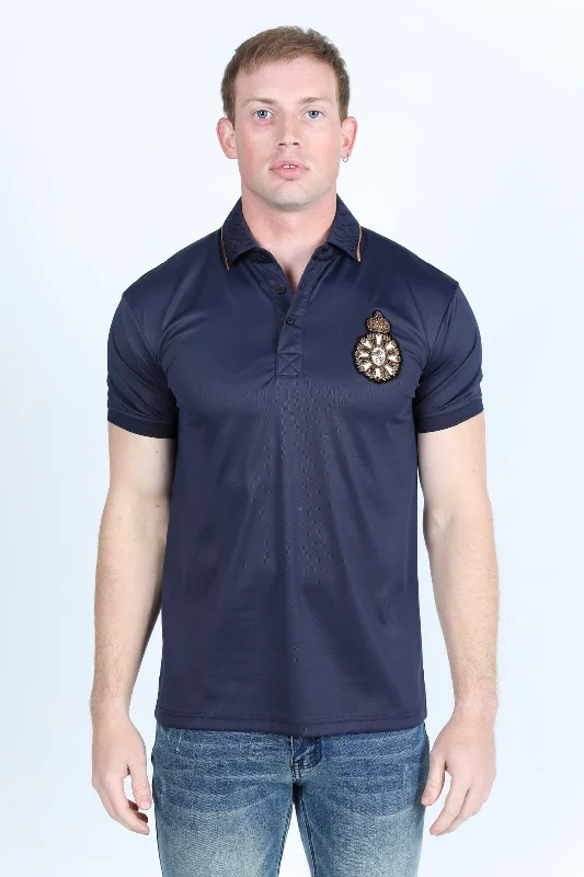 Mens Modern Fit Stretch Fashion Polo Tough Men's Tactical