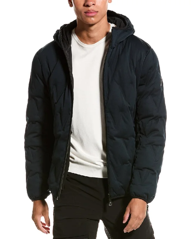 Armani Exchange Quilted Down Jacket Bold Men's Statement