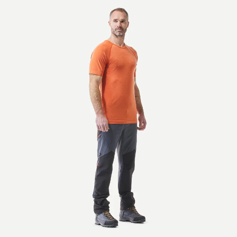 Forclaz Men's MT900 Seamless Merino Wool T-Shirt Vacation