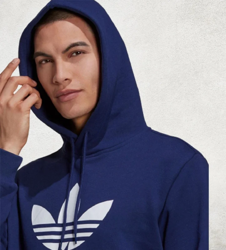 Adidas Originals Adicolor Trefoil Hoodie Rugged Men's Outdoor 