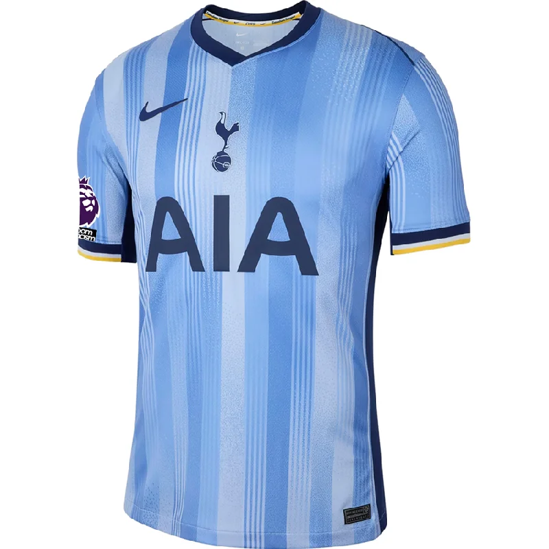 Nike Tottenham Away Jersey w/ EPL + No Room For Racism Patches 24/25 (Cobalt Bliss/Binary Blue) Unique Men's Patch