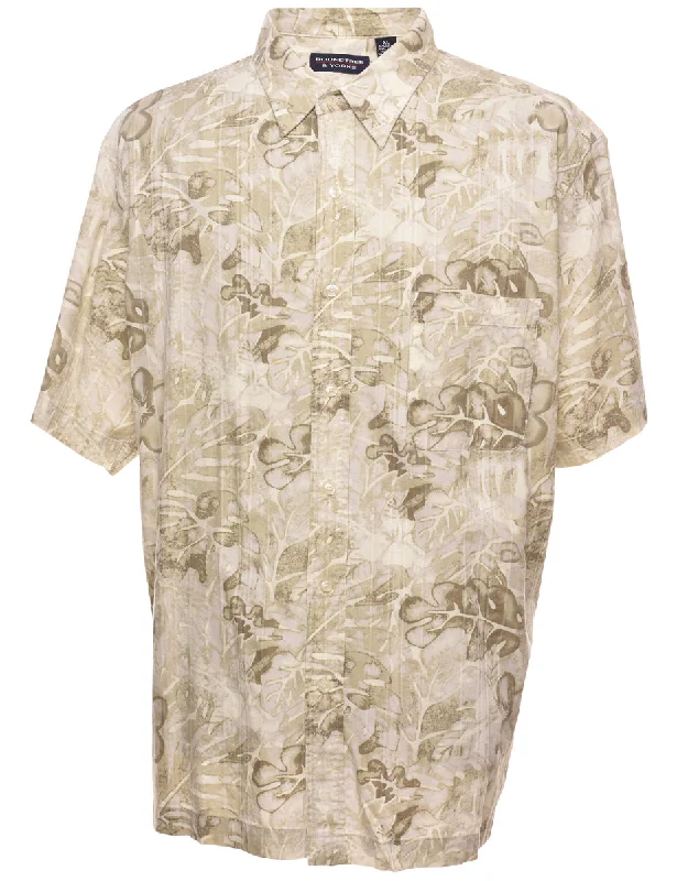 Foliage Short Sleeved Shirt - XL Bold Men's Statement