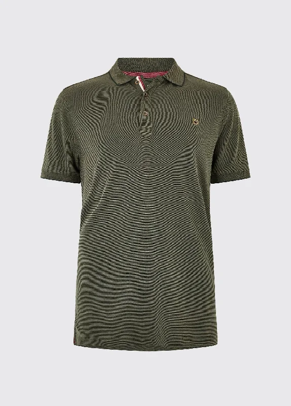 Morrison Polo - Pesto Masculine Men's Thick