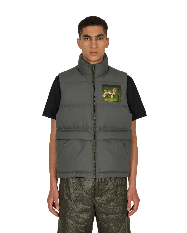 Markus Åkesson Vest Grey Masculine Men's Thick