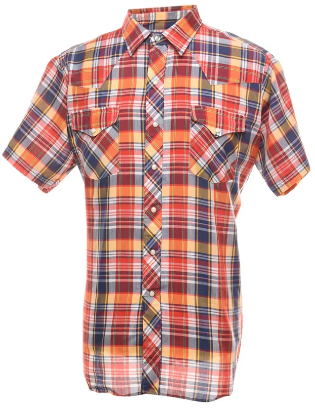 Checked Western Shirt - XL Organic