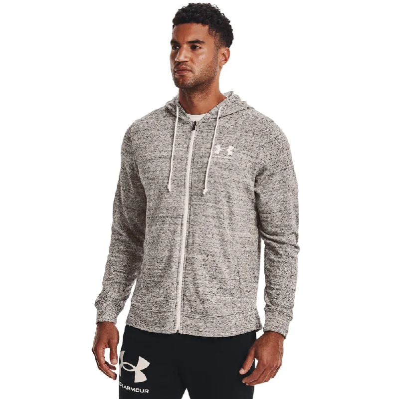 Men's UA Rival Terry Full-Zip Stylish Men's Neon