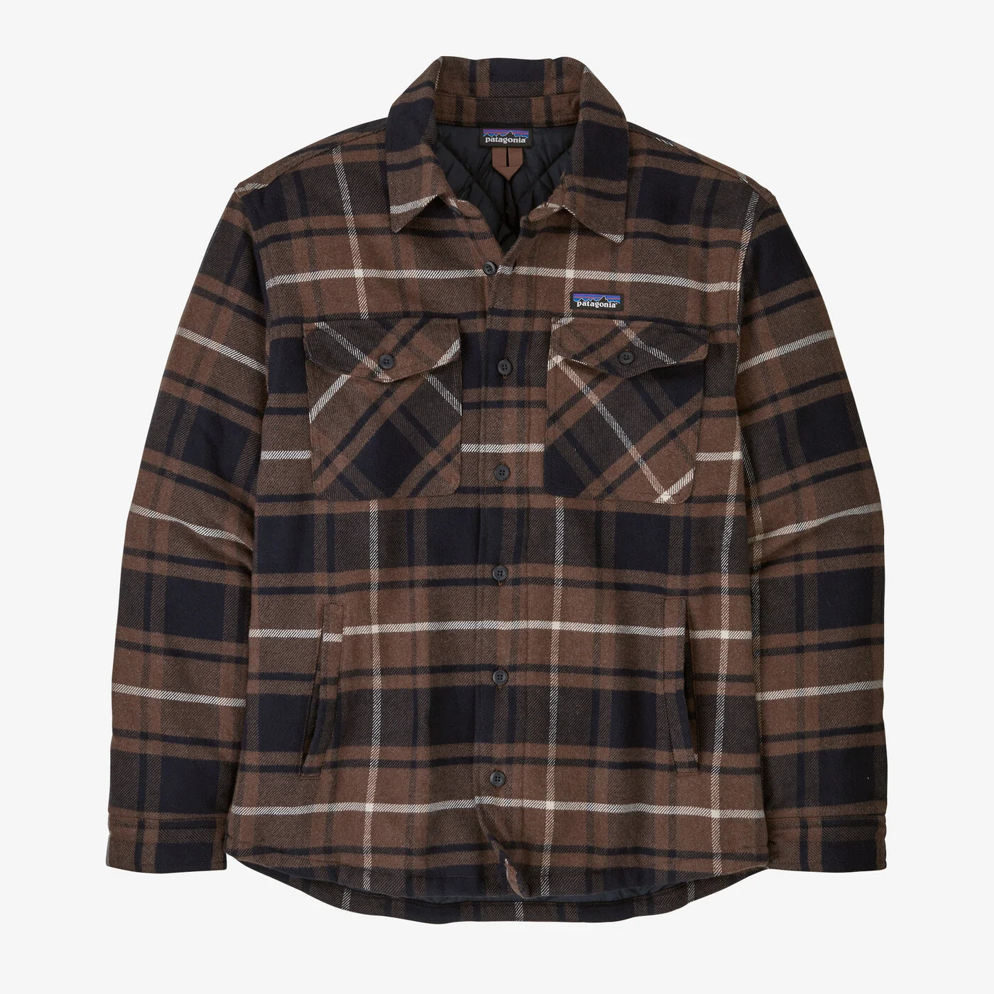 Lightweight Insulated Fjord Flannel Shirt Sleek Men's Contemporary 