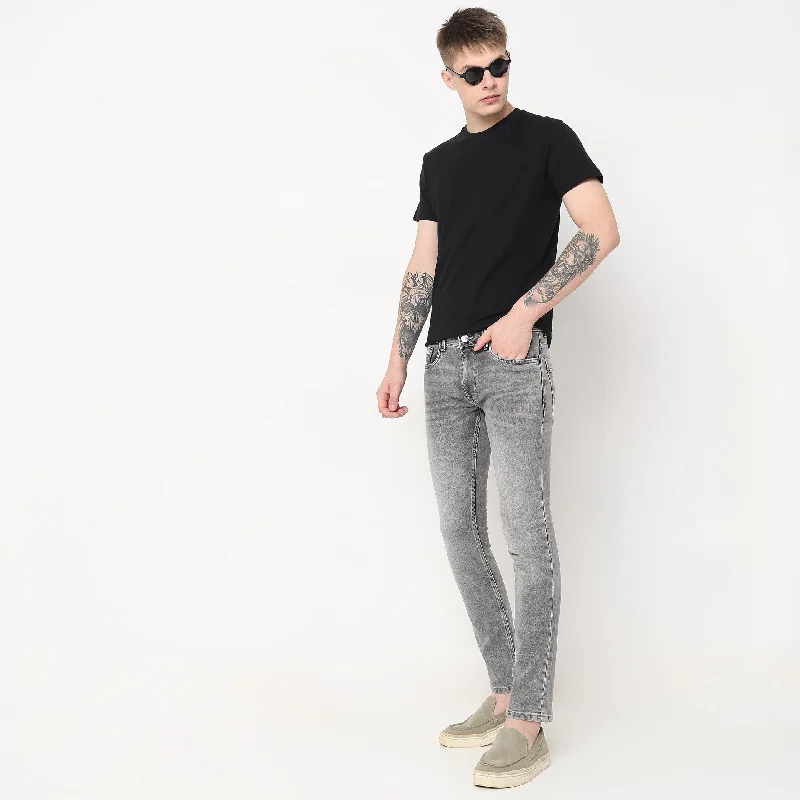 Slim Fit Jeans Hip Men's Retro