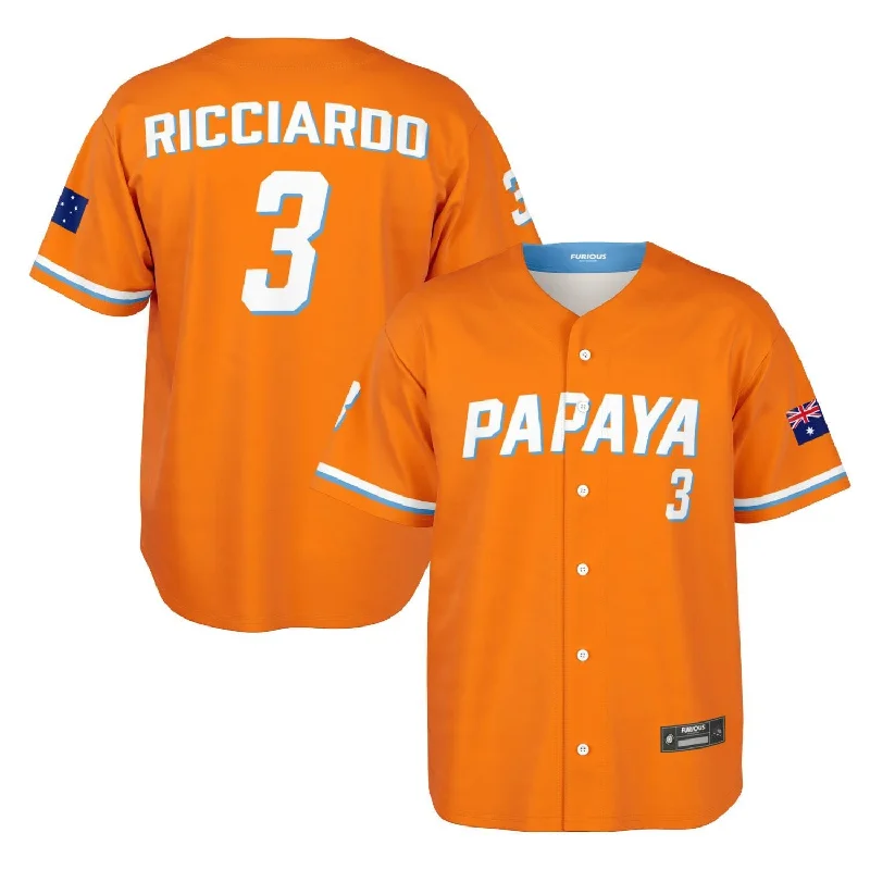 Ricciardo - Papaya Alternate Jersey Bold Men's Statement