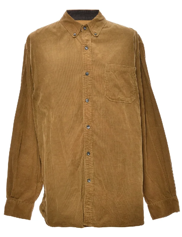 Olive Green The Territory Ahead Corduroy Shirt - XL Refined Men's Velvet