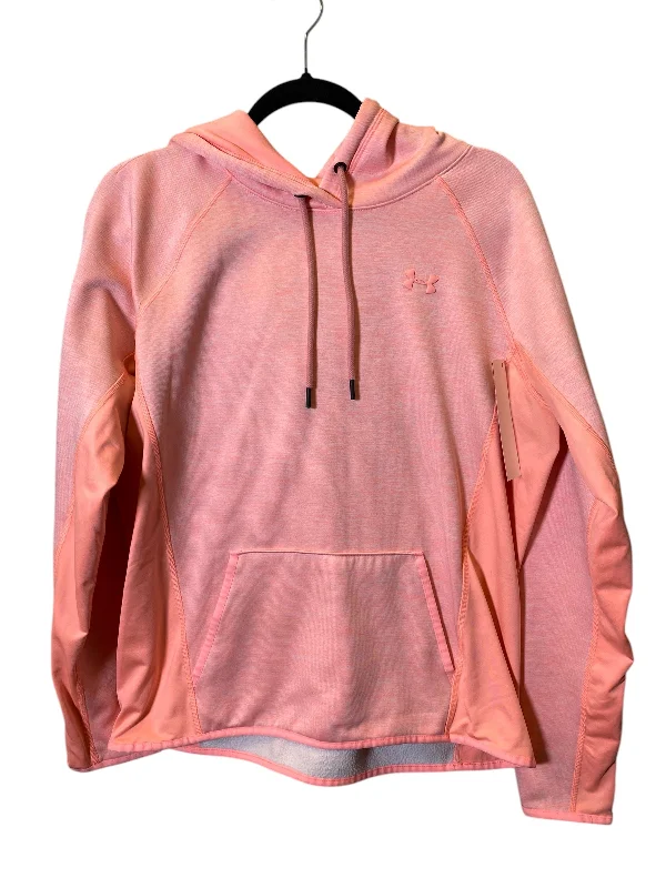 Sweatshirt Hoodie By Under Armour In Pink, Size: L Minimalist Men's Casual 