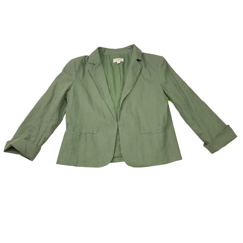 Blazer By Loft In Green, Size: S Polished Men's Satin