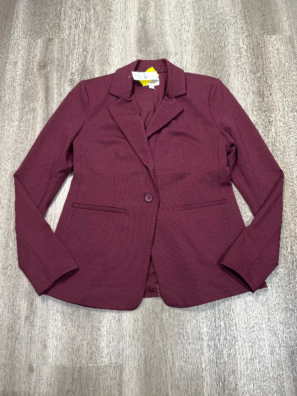 Blazer By Loft In Red, Size: Xs Laid