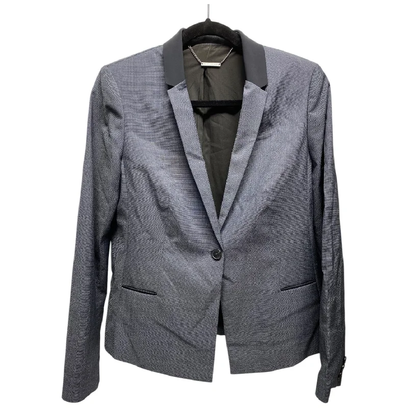 Blazer By Elie Tahari In Grey, Size: 0 Dapper Men's Bow