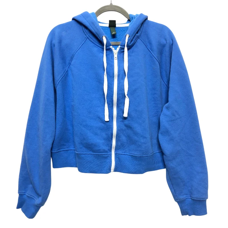 Sweatshirt Hoodie By Wild Fable In Blue, Size:1X Bold Men's Animal