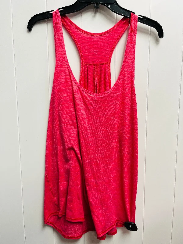 Athletic Tank Top By Lululemon In Coral, Size: L Unique Men's Upcycled