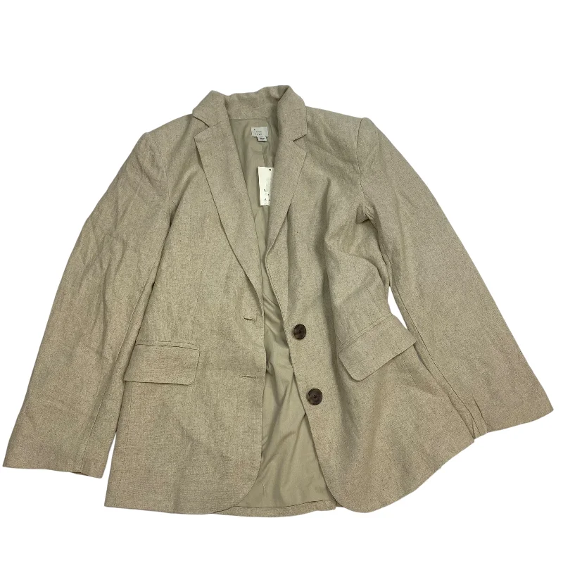 Blazer By A New Day In Tan, Size: Xs Confident Men's Power