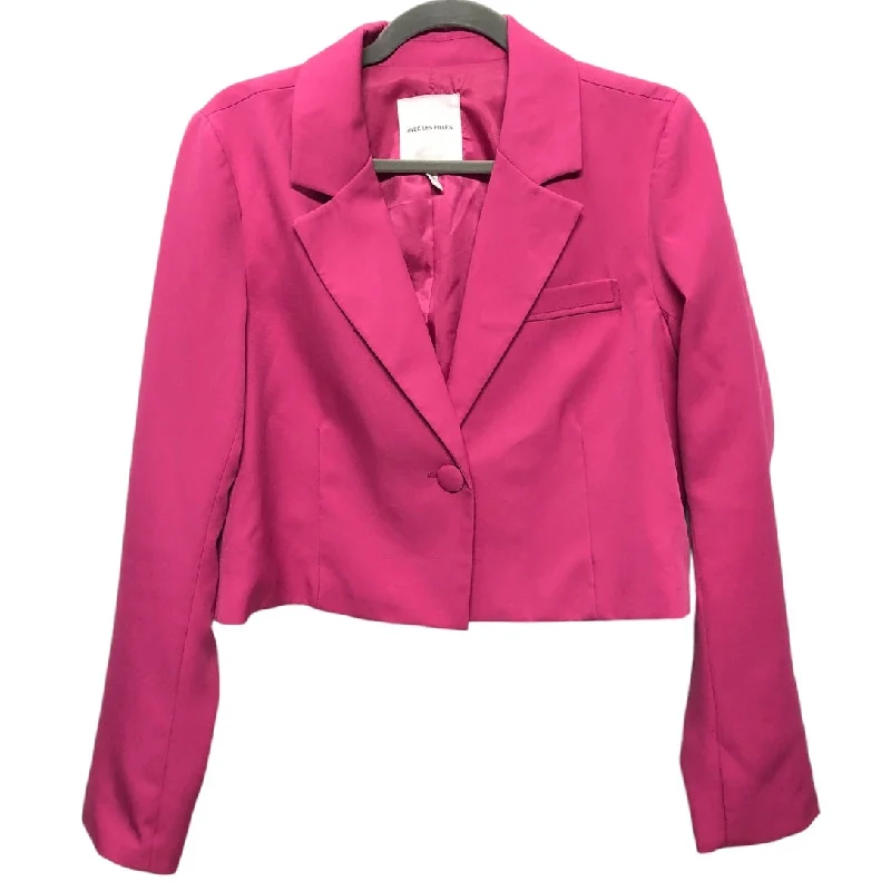 Blazer By Avec Les Filles In Pink, Size:M Bold Men's Animal