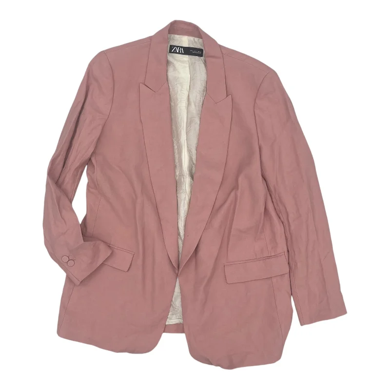 Blazer By Zara In Pink, Size:L Practical Men's Multi