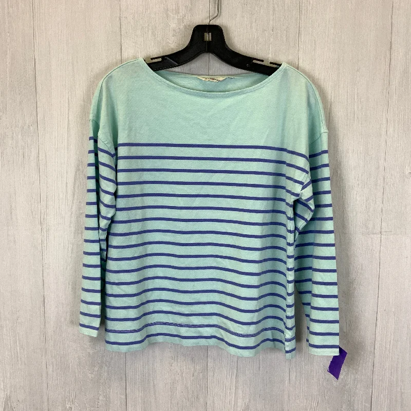 Top 3/4 Sleeve Basic By Vineyard Vines In Blue, Size: L Tailored