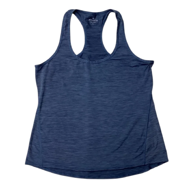 Athletic Tank Top By Athleta In Blue, Size: L Hip Men's Urban