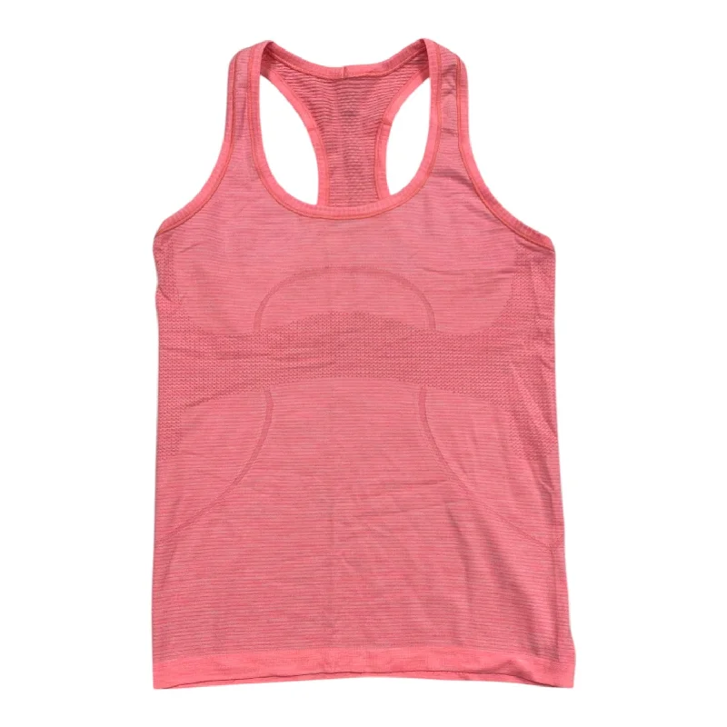 Athletic Tank Top By Lululemon In Pink, Size: S Adventure