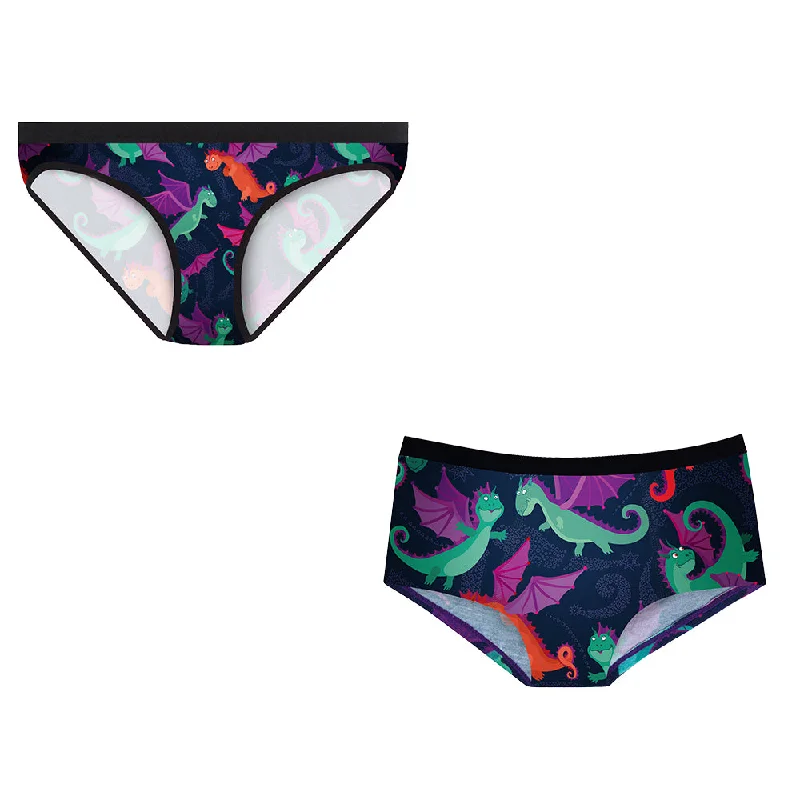 Matching Pairs Cheeky/Bikini - Dragons Refined Men's Classic 