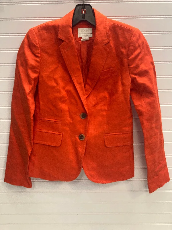 Blazer By J. Crew In Orange, Size: 0p Sophisticated Men's 