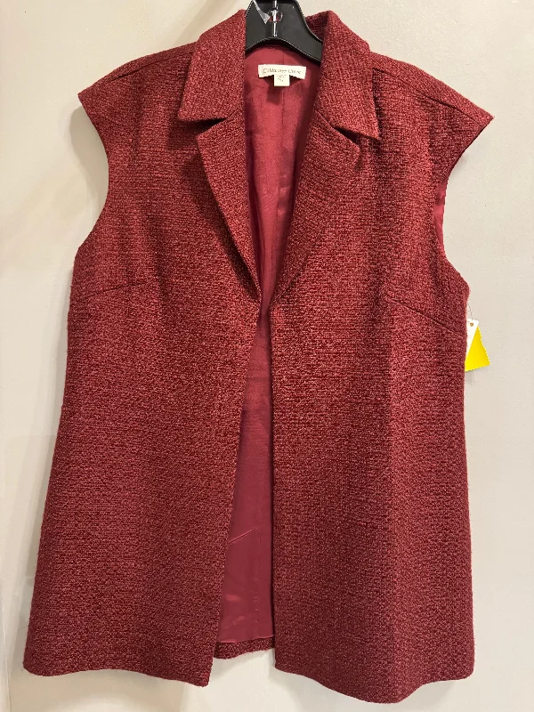 Blazer By Coldwater Creek In Red, Size: L Stylish Men's Neon