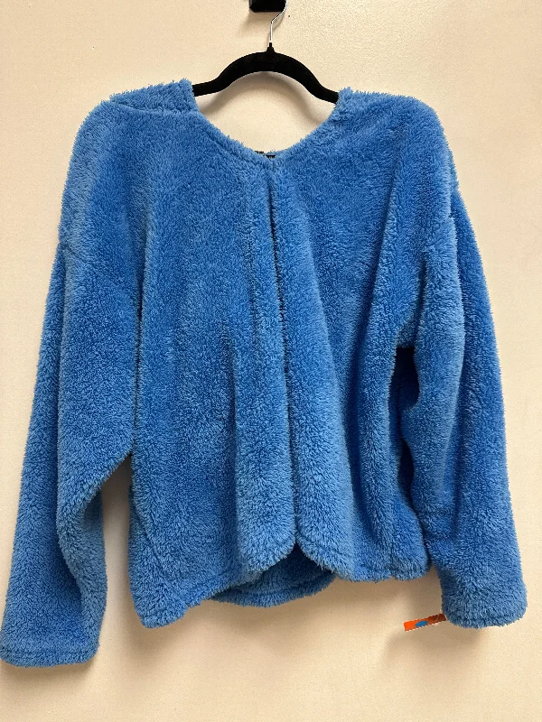 Sweatshirt Hoodie By Ashley Stewart In Blue, Size: 2x Confident Men's Power