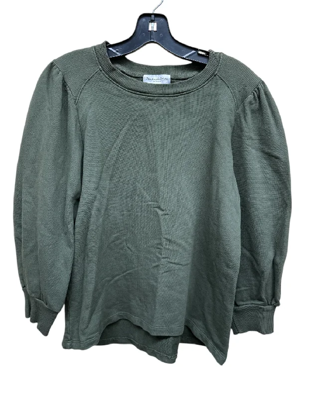 Sweatshirt Crewneck By Michael Stars In Green, Size: S Edgy Men's Punk