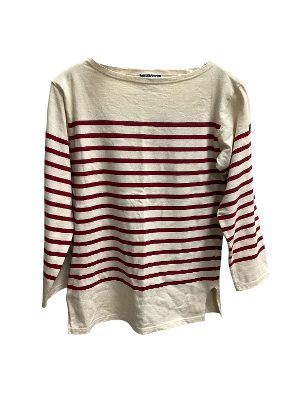 Top Long Sleeve By Cmb In Striped Pattern, Size: M Earthy Men's Hemp