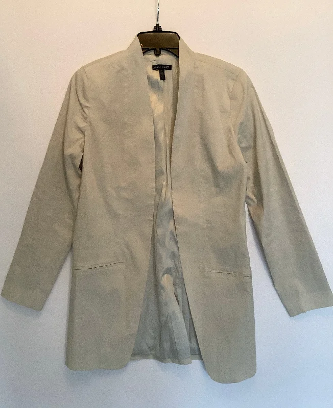 Blazer By Eileen Fisher In Beige, Size: M Traditional Men's Country