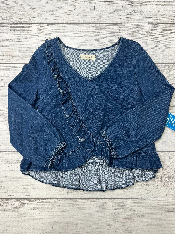 Denim Top Long Sleeve Madewell, Size S Hip Men's Retro