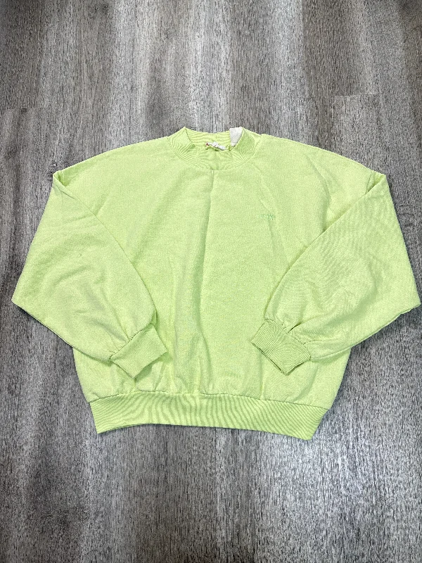 Sweatshirt Crewneck By Levis In Green, Size: M Sharp Men's Italian