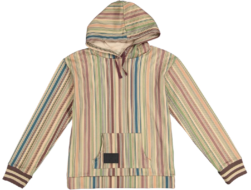 STRIPED PLUSH SWEATSHIRT Earthy Men's Hemp