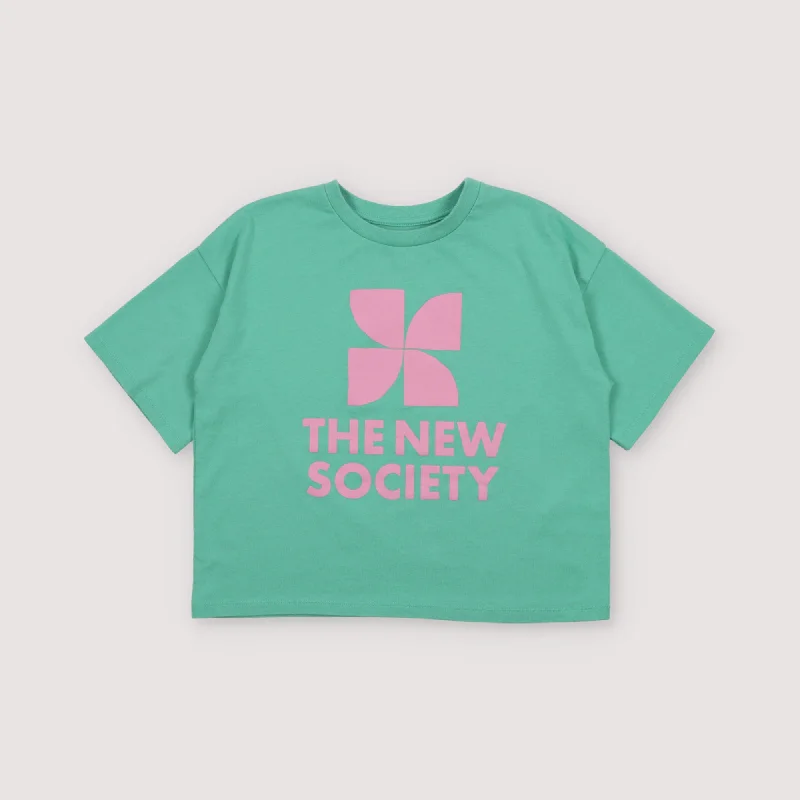 The New Society Mykonos T-Shirt Jade Tailored