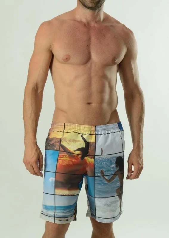 Men Board Shorts 1604p4 Classic Men's Pin