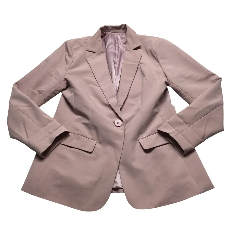 Blazer By Clothes Mentor In Pink, Size: L British Gentleman Style