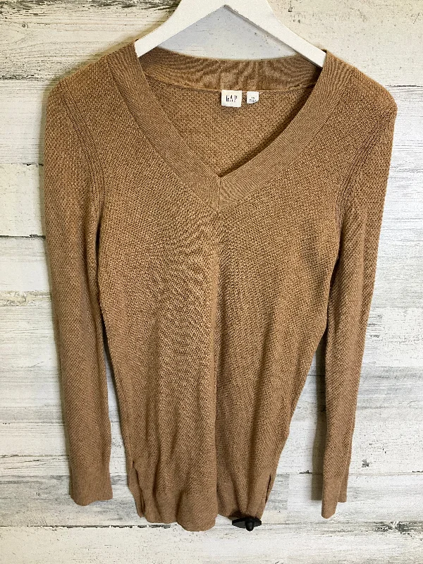 Brown Top Long Sleeve Gap, Size 10.5 Athletic Men's Compression