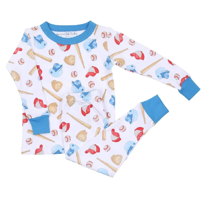 Kid's Long Pajamas In Field Of Dreams Dynamic Men's Glow