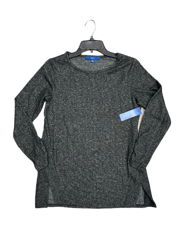 Top Long Sleeve By Apt 9 In Grey, Size: S Unique Men's Patch