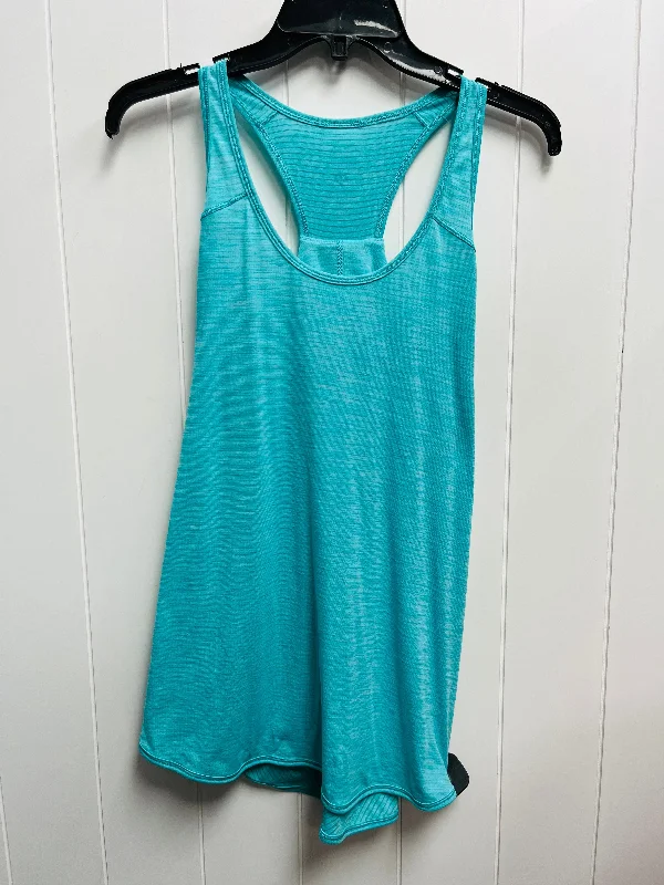 Athletic Tank Top By Lululemon In Teal, Size: L Lumberjack