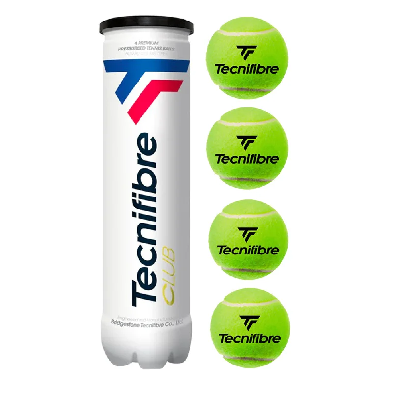 Tecnifibre T-Ball Club 4 Tennis Balls Organic