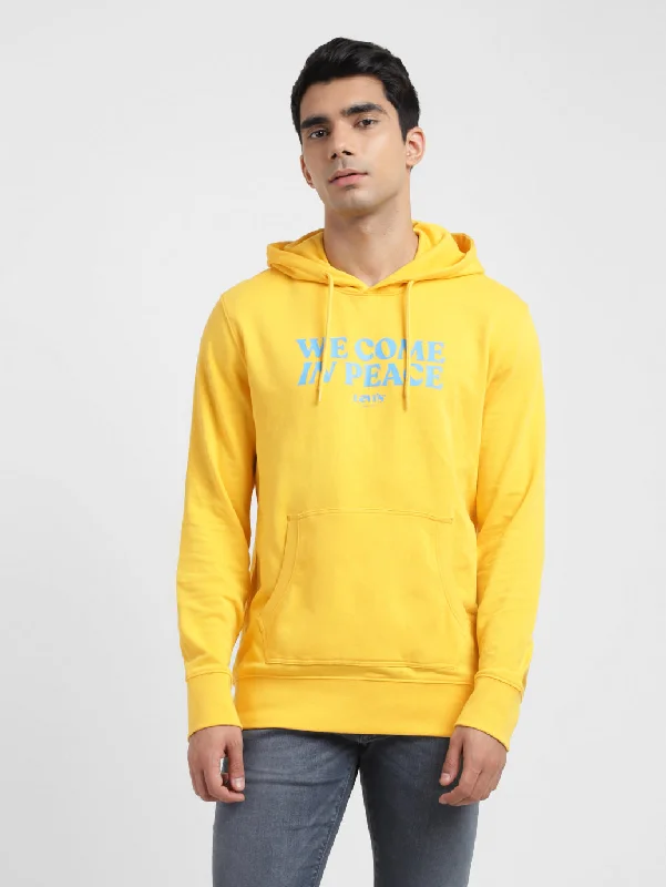 Men's Printed Hooded Sweatshirt Relaxed Men's Beach