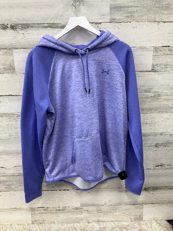 Sweatshirt Hoodie By Under Armour In Purple, Size: Xl Refined Men's Classic 