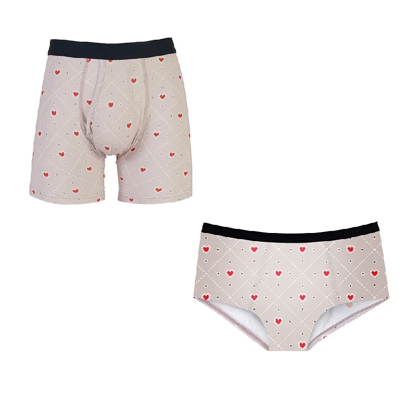 Matching Pairs Cheeky/Boxer  - Lover Trendy Men's Oversized