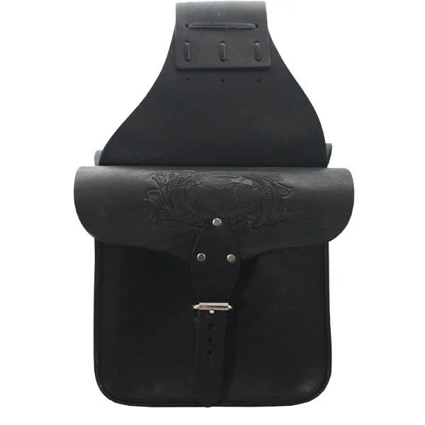 Small Square Saddlebag 41S Black Tough Men's Tactical