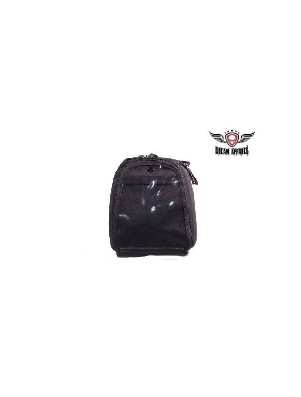 Textile Magnetic MC Tank Bag Black Modern Men's 