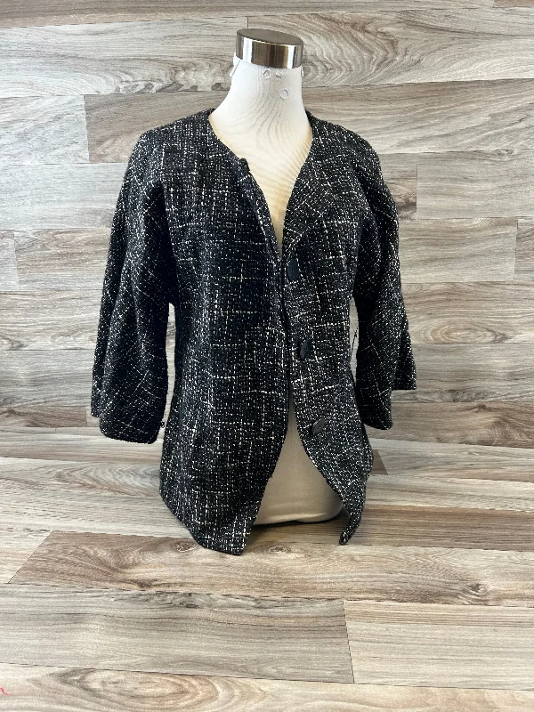 Blazer By East 5th In Black & White, Size: M Dynamic Men's Moto